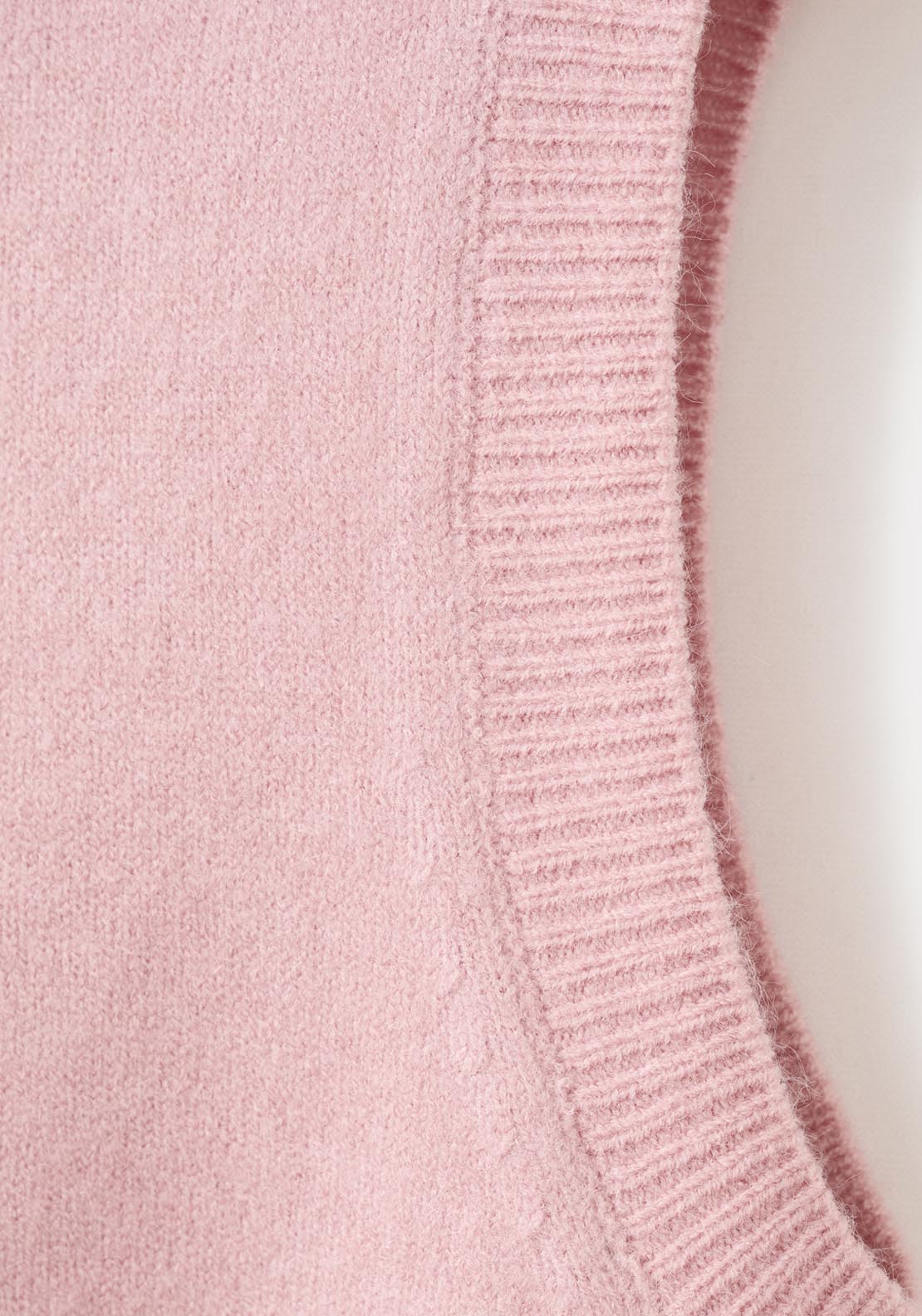 Turtleneck Knit Top - Pink