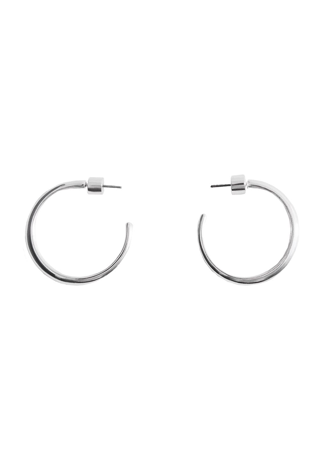 Hoop Earrings - Silver