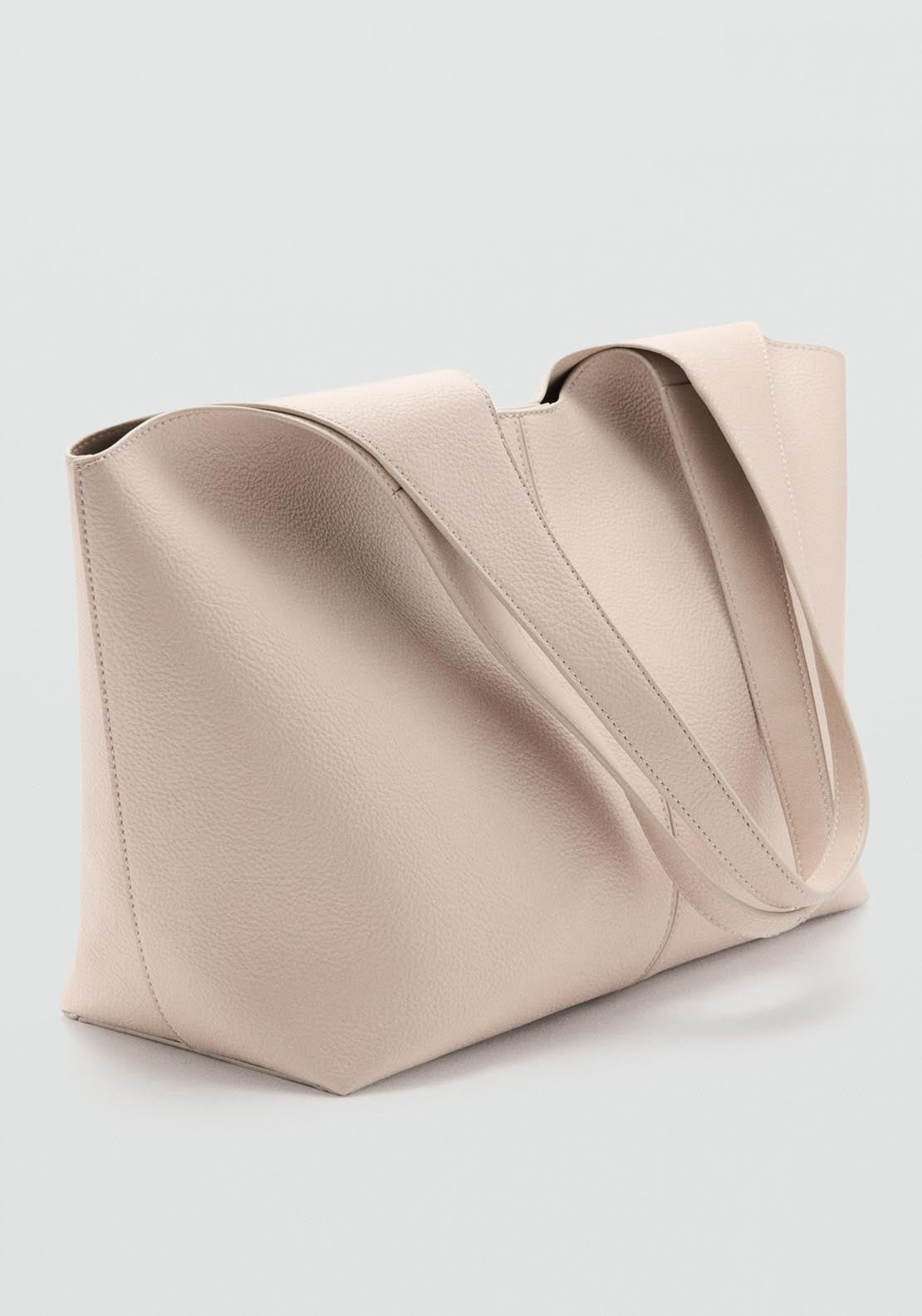 Large Shopper Bag - Cream