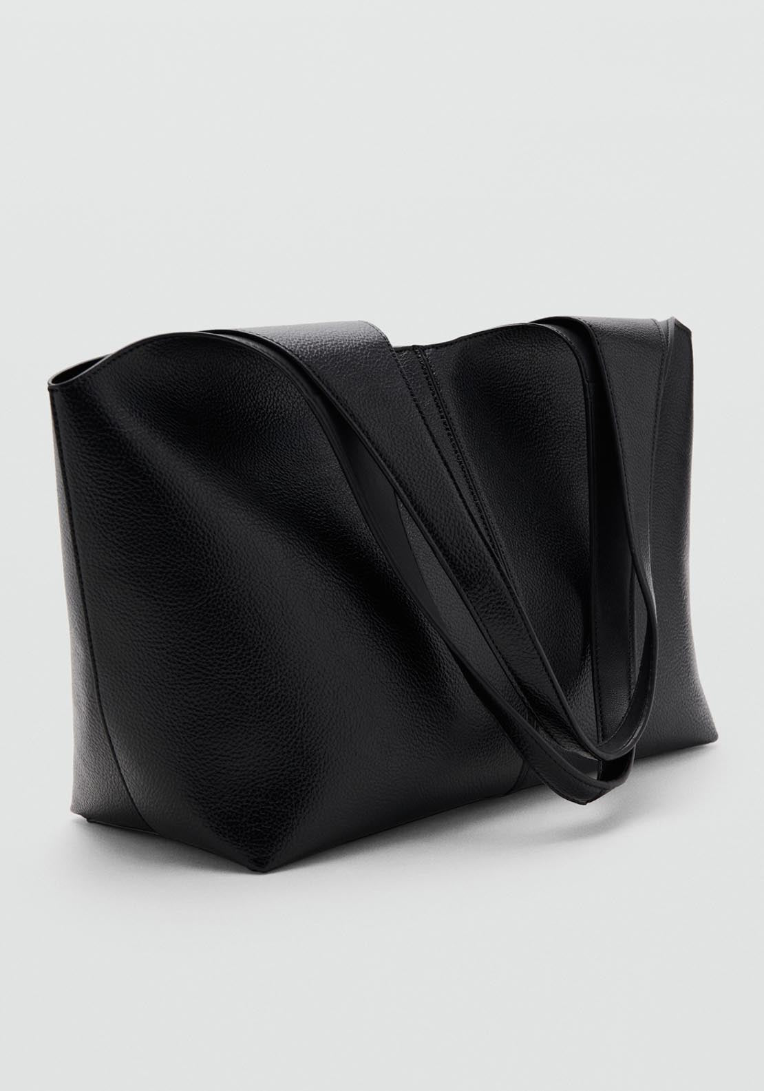 Large Shopper Bag - Black