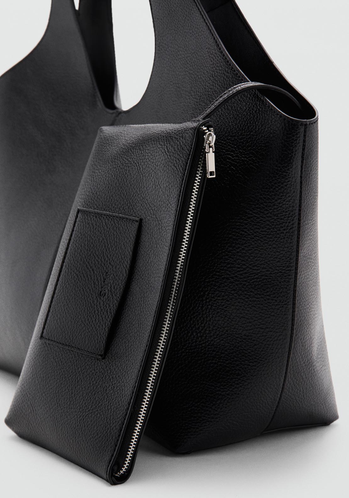 Large Shopper Bag - Black