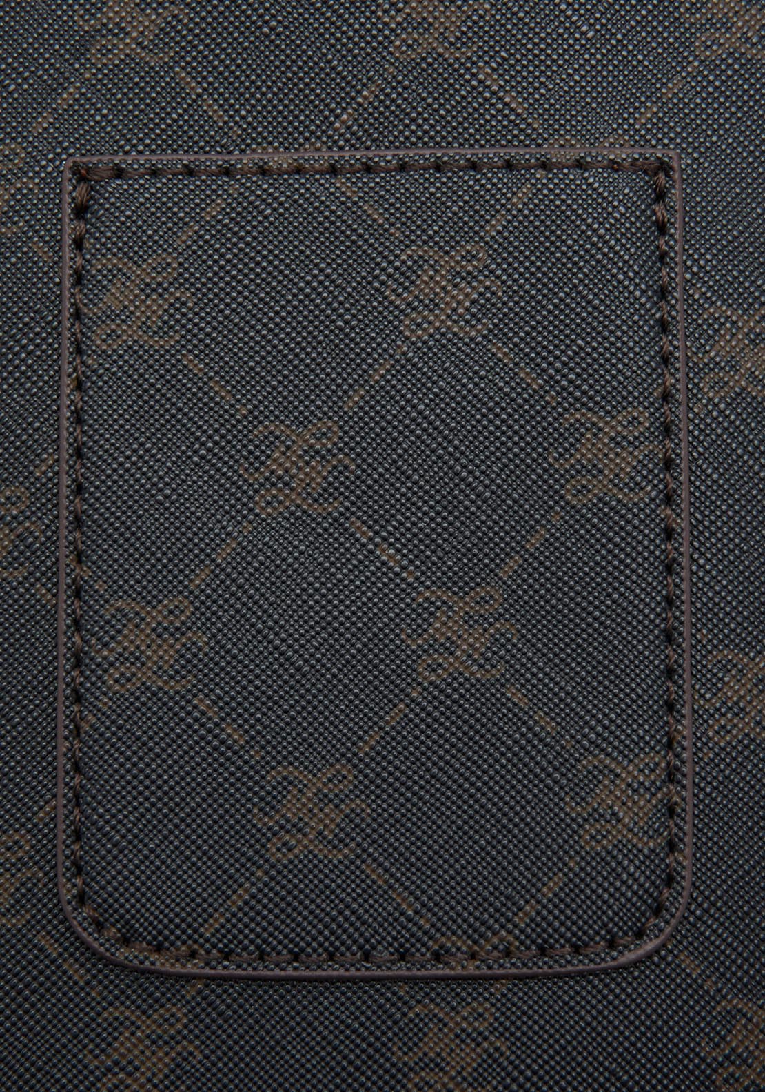 Logo Print Phone Cover - Brown