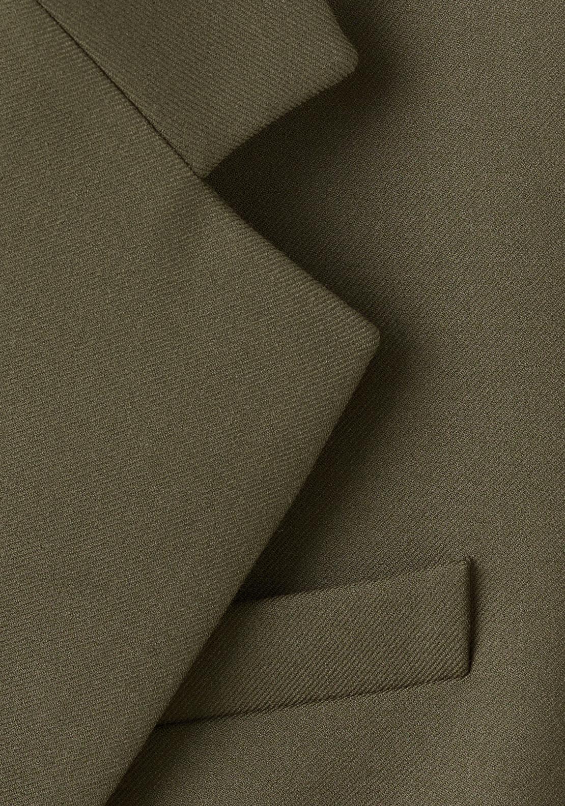 Straight Fit Blazer - Green