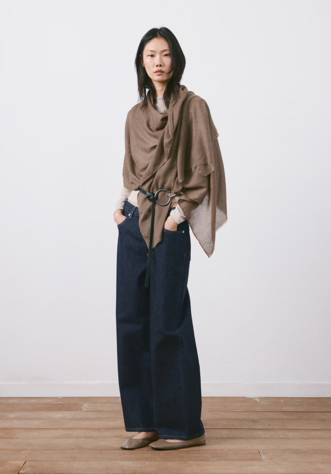Low Waist Straight Jeans - Blue