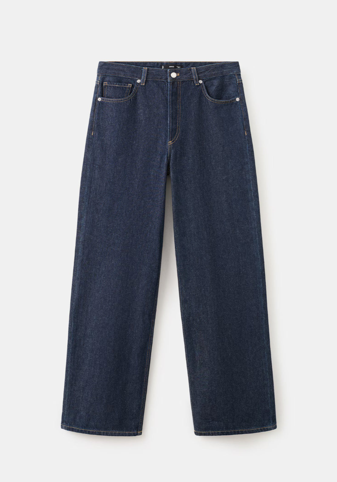 Low Waist Straight Jeans - Blue