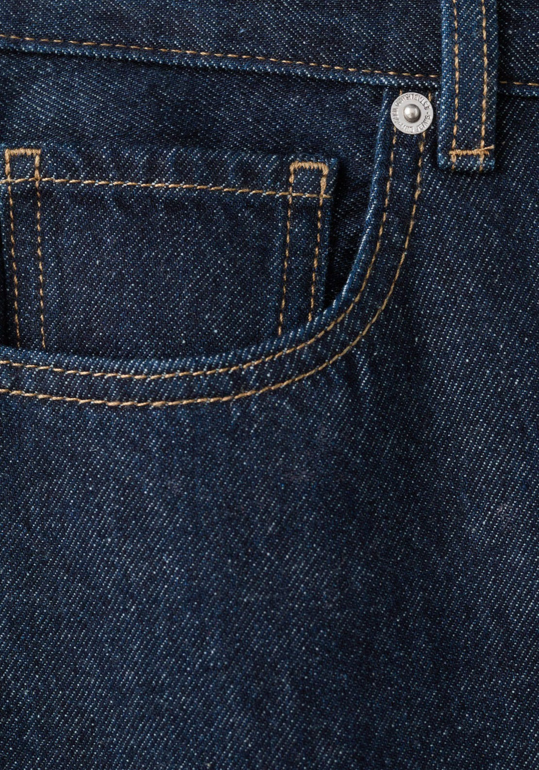 Low Waist Straight Jeans - Blue