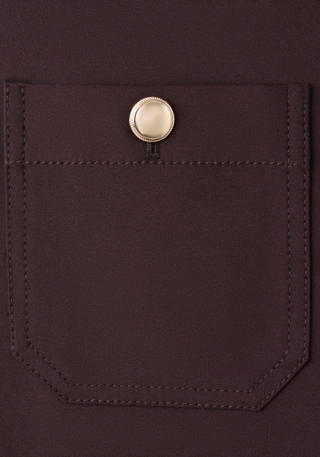 Straight Trousers With Jewel Buttons - Burgundy
