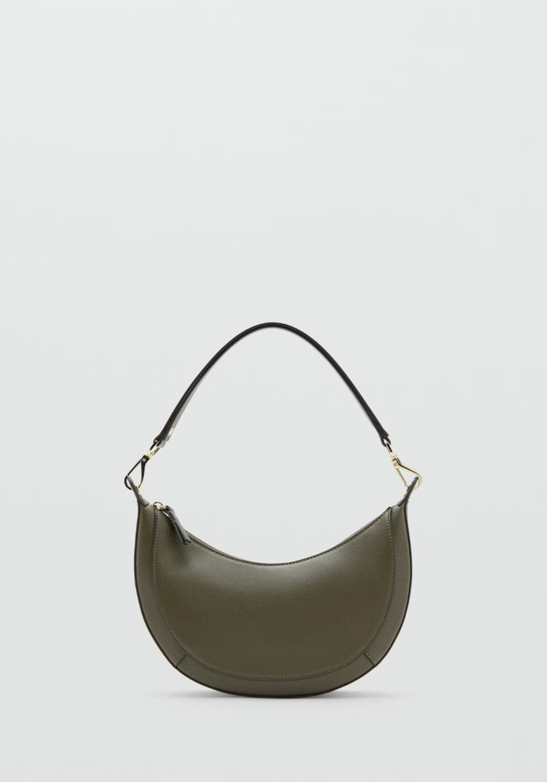 Oval Shoulder Bag - Green