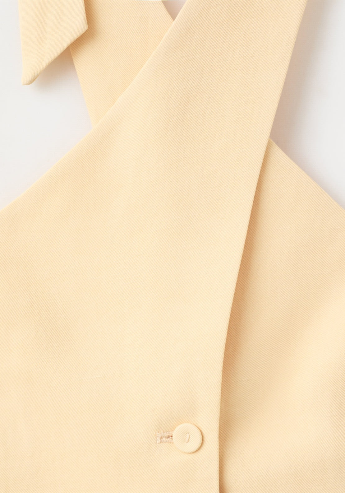 Linen Buttoned Top - Yellow