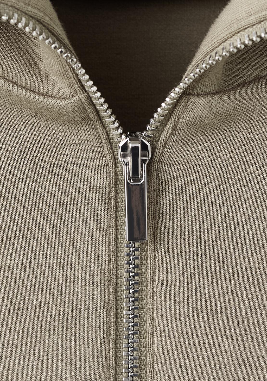 Half Zip Sweatshirt - Green