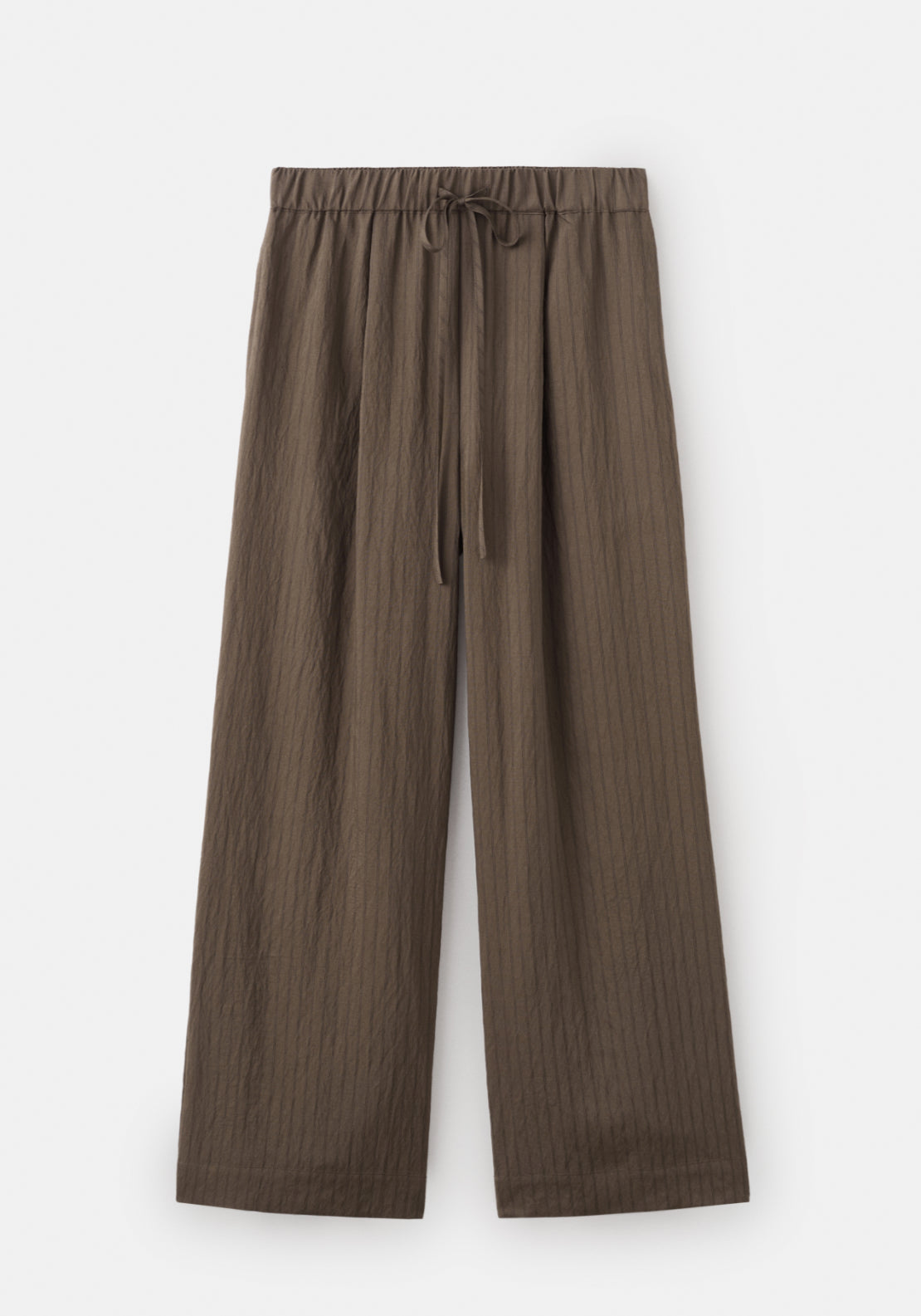 Striped Trousers - Brown
