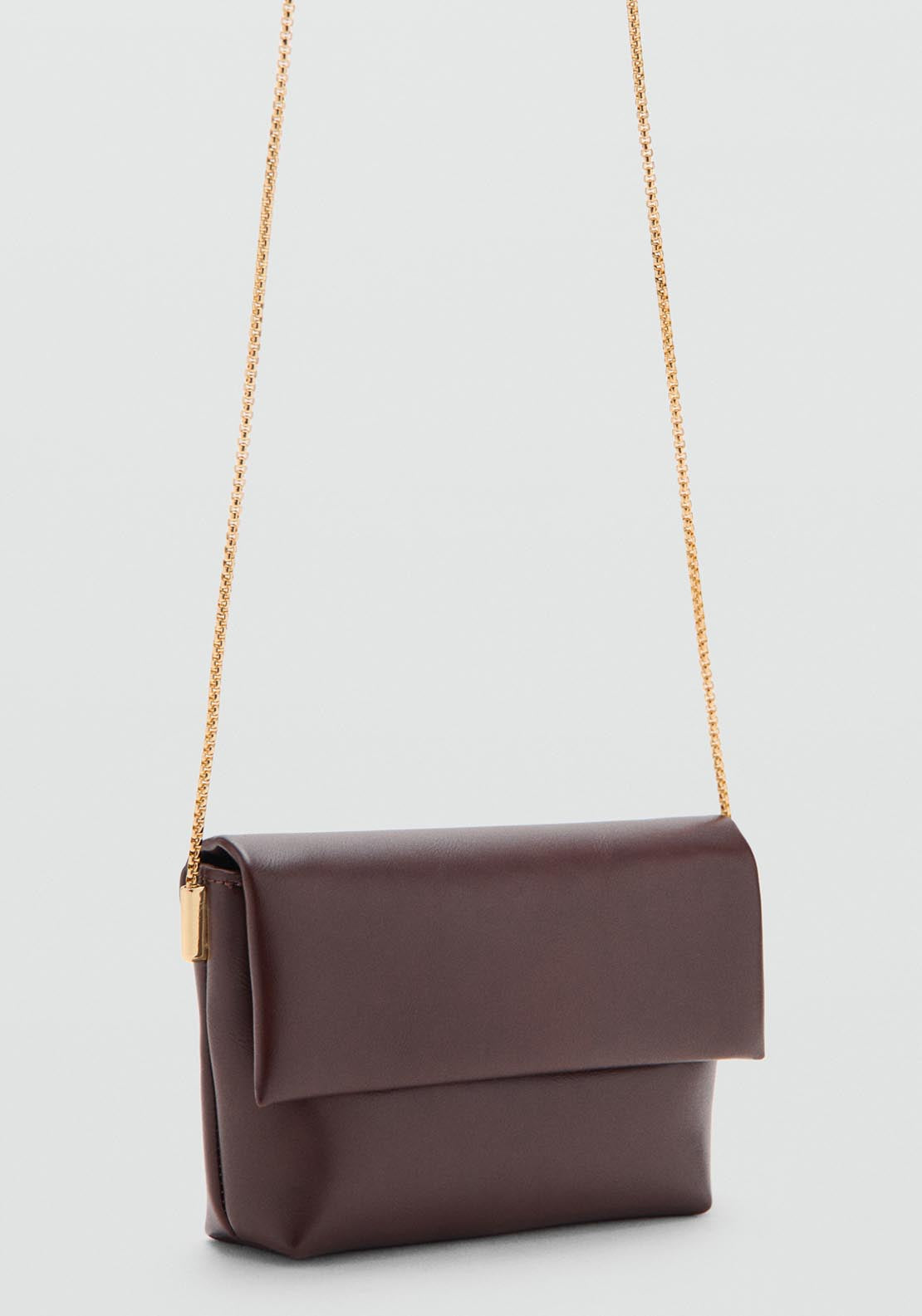 Crossbody Envelope Style Bag - Burgundy