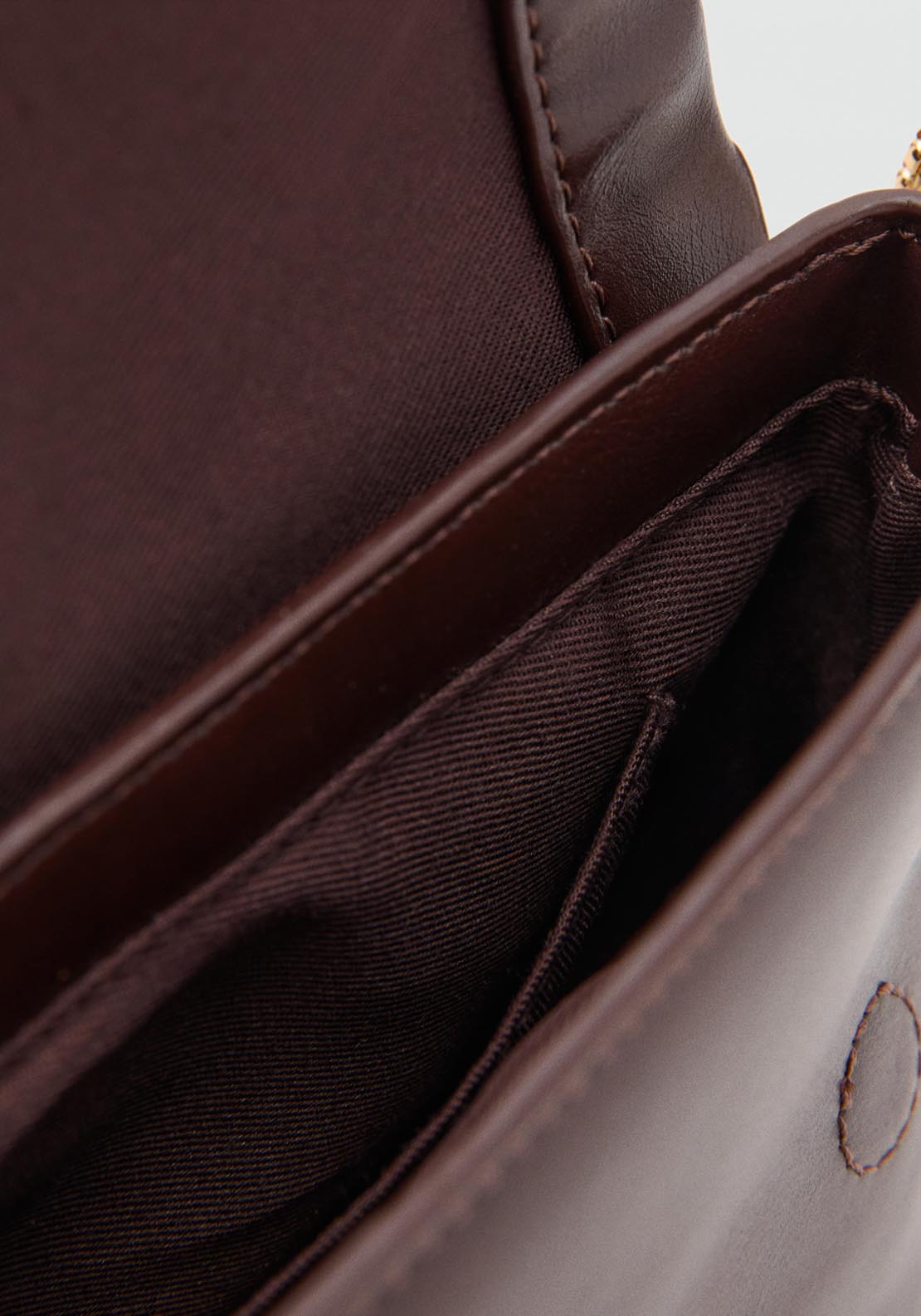 Crossbody Envelope Style Bag - Burgundy