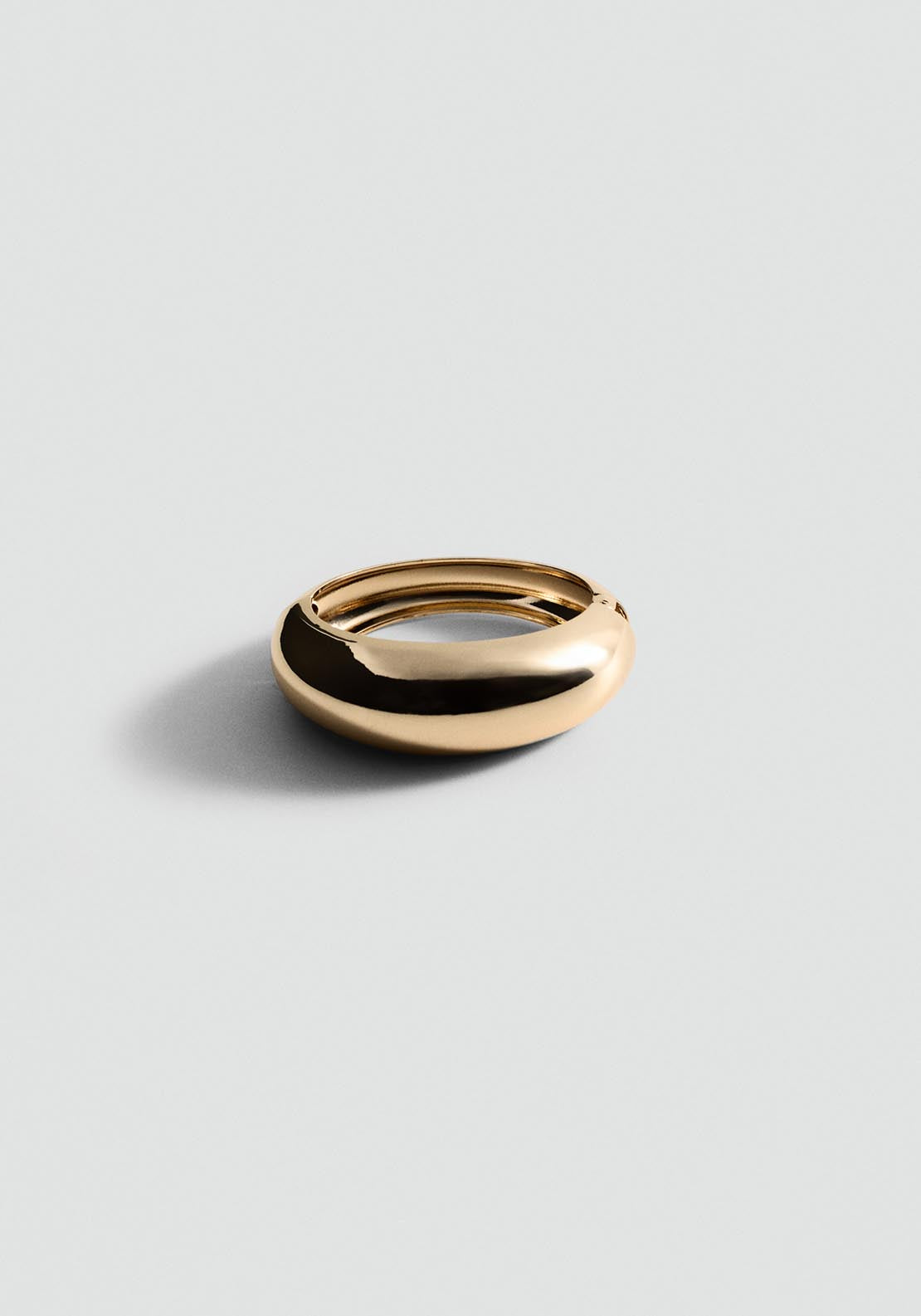 Rigid Volume Bracelet - Gold
