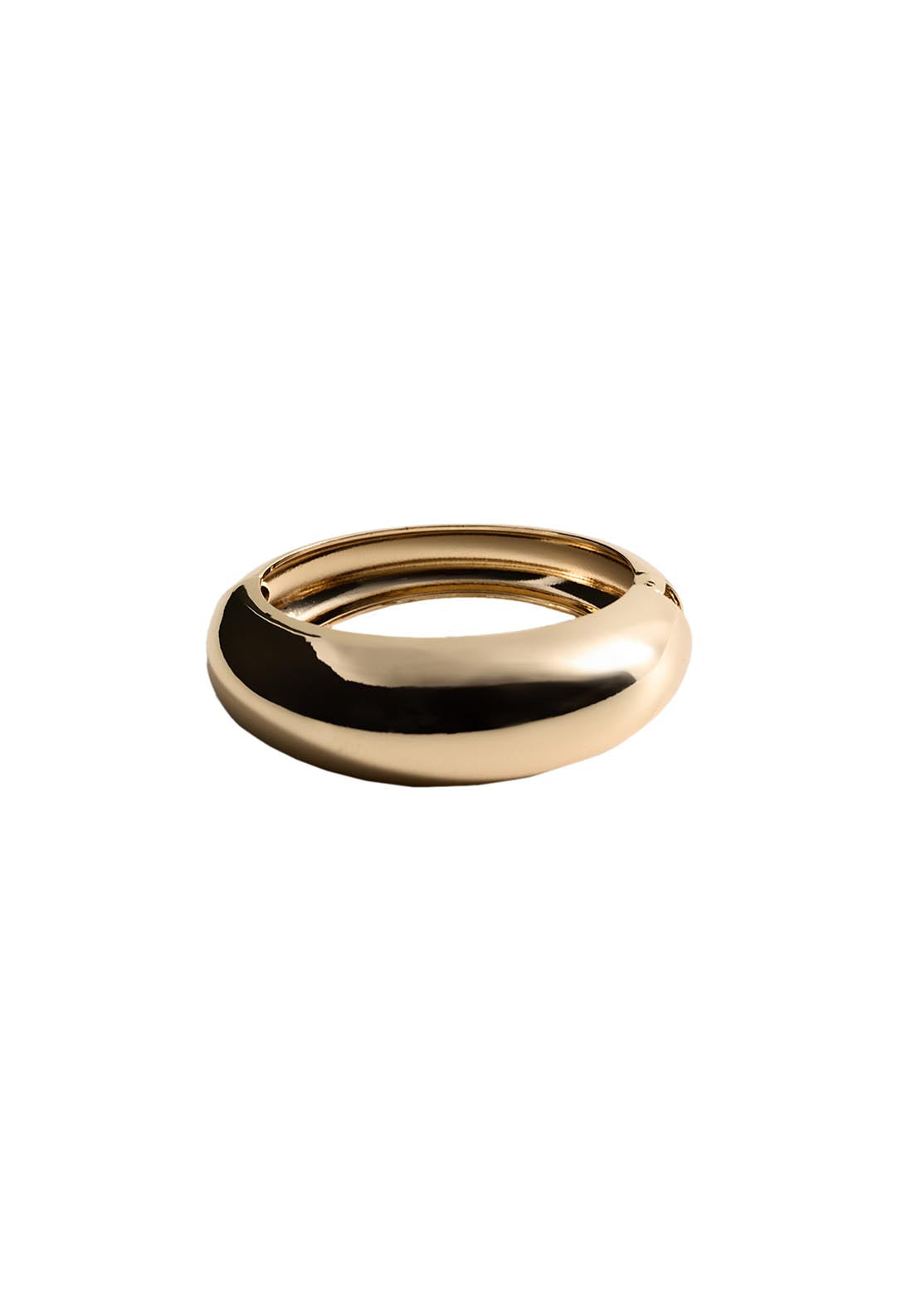 Rigid Volume Bracelet - Gold