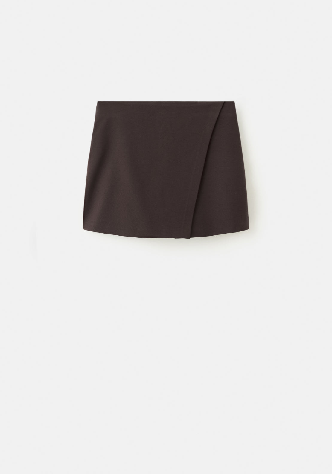 Wrapped Skort - Brown