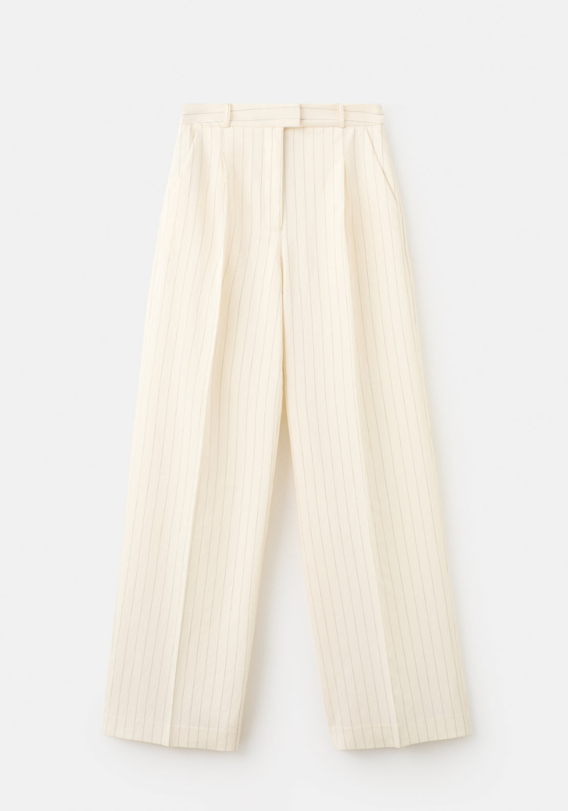 Mango Pinstripe Suit Trousers - Cream 5 Shaws Department Stores