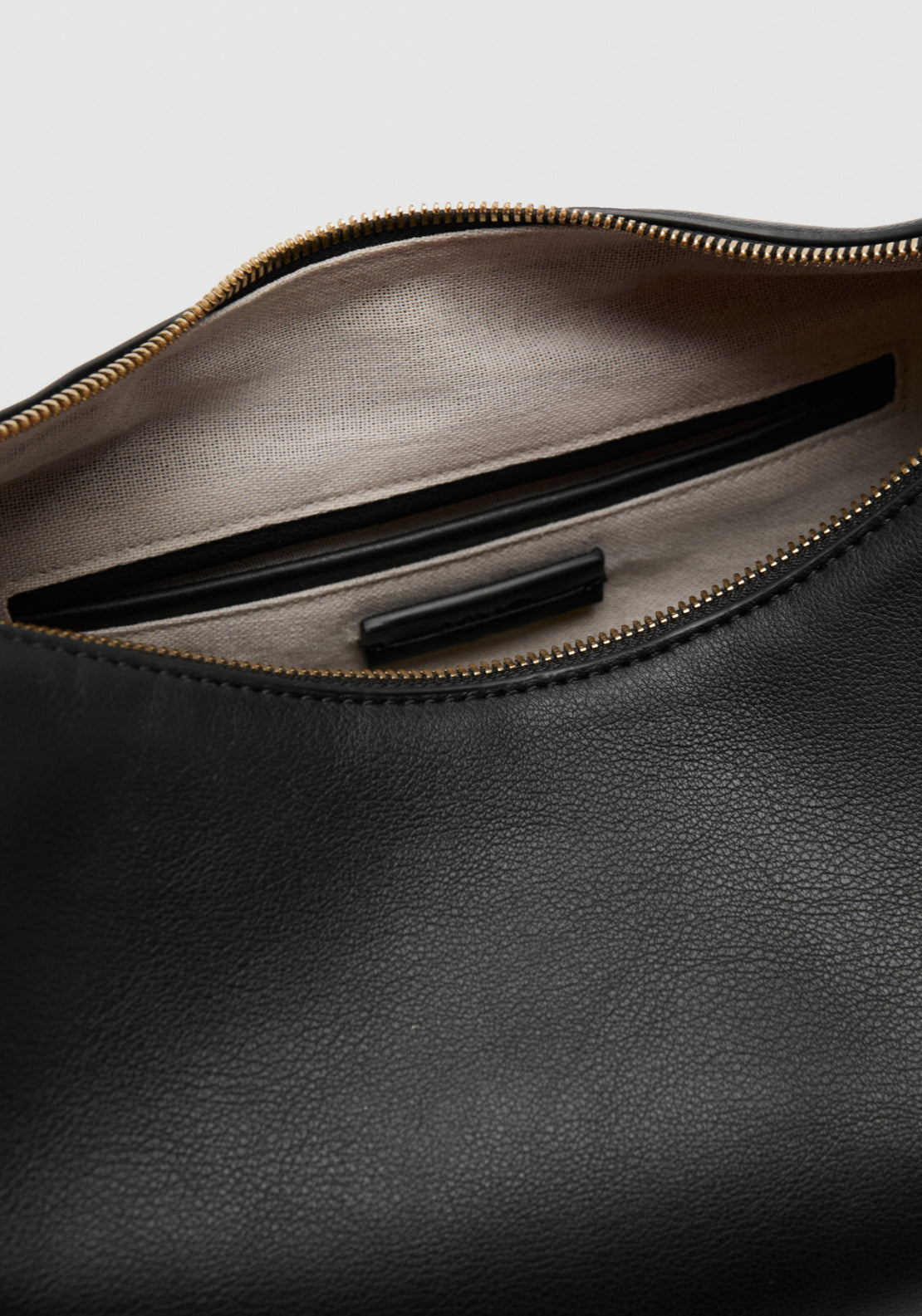 Mango Oval Adjustable Shoulder Bag - Black 4 Shaws Department Stores