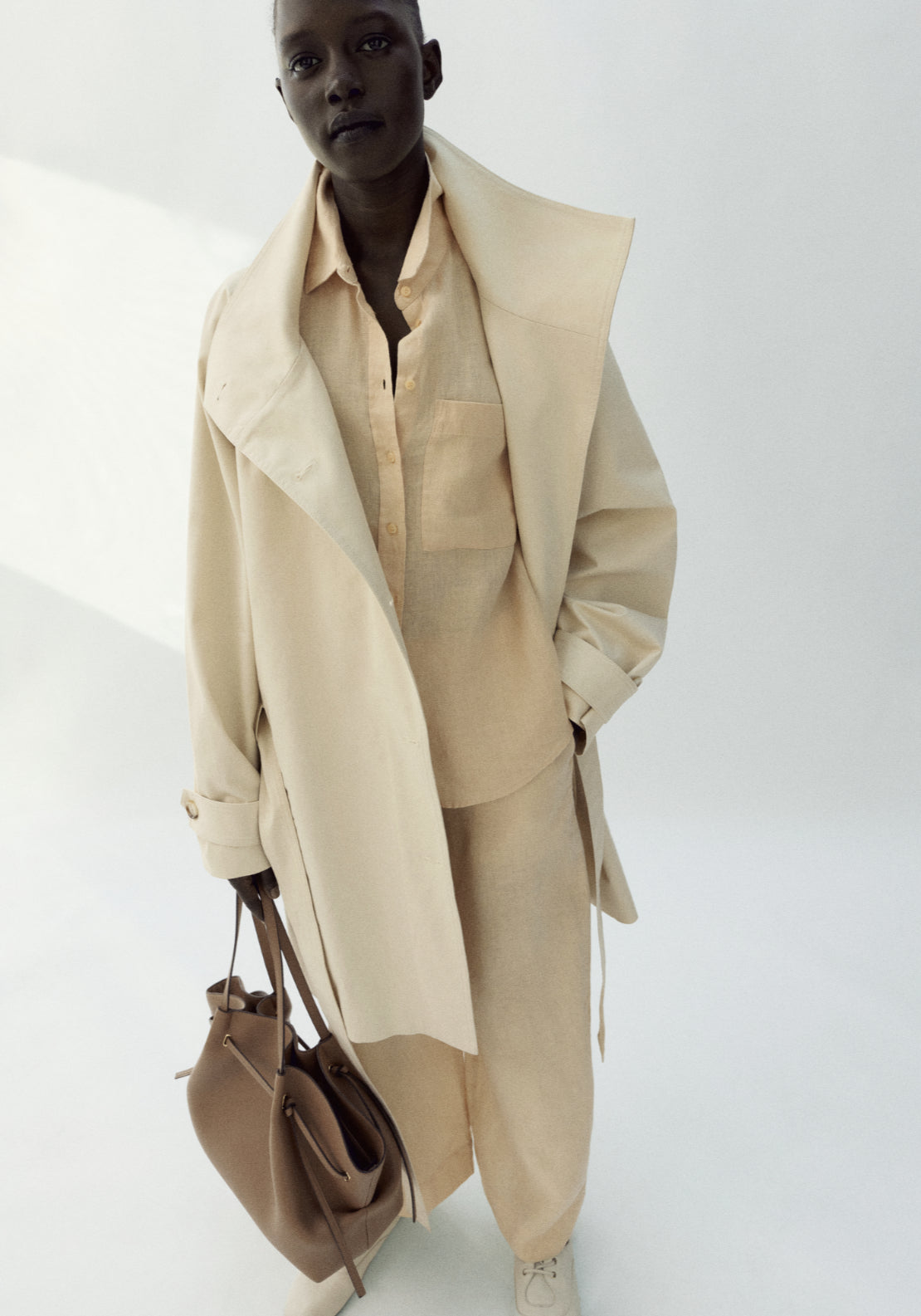 Pocket Linen Shirt - Yellow