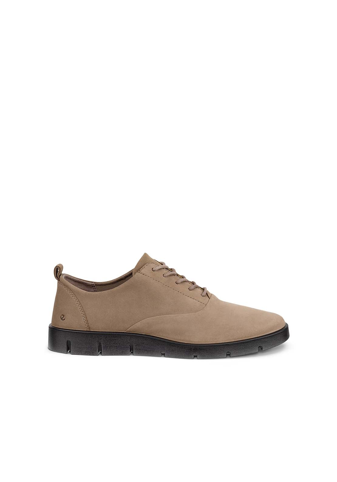 Ecco Bella Lace Shoe - Taupe 1 Shaws Department Stores