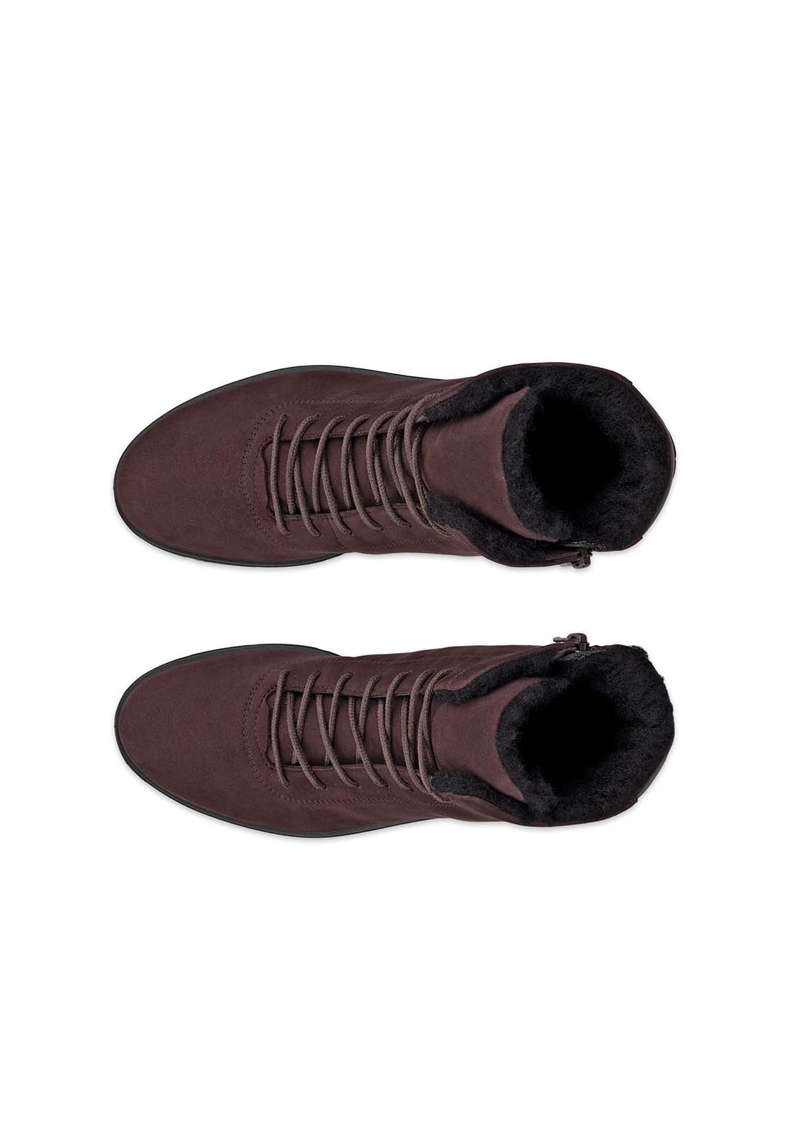 Ecco Bella Boot - Garnet 2 Shaws Department Stores