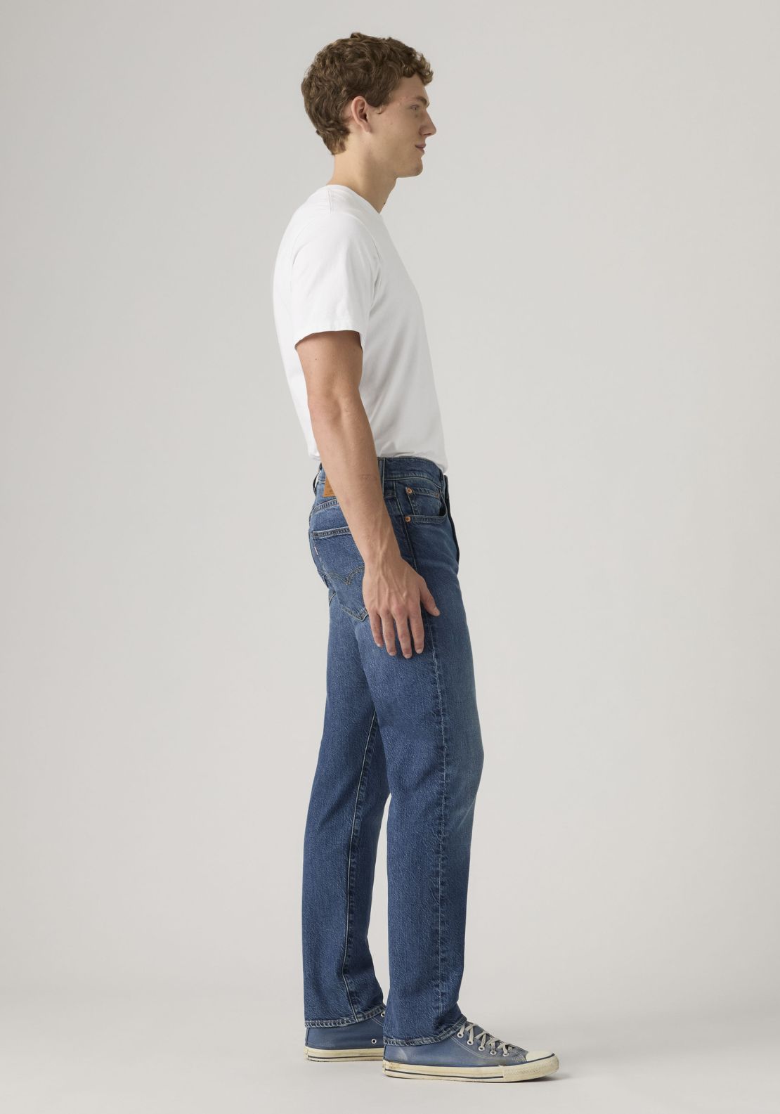 Levis 502 Taper Jeans - Med Indigo 3 Shaws Department Stores