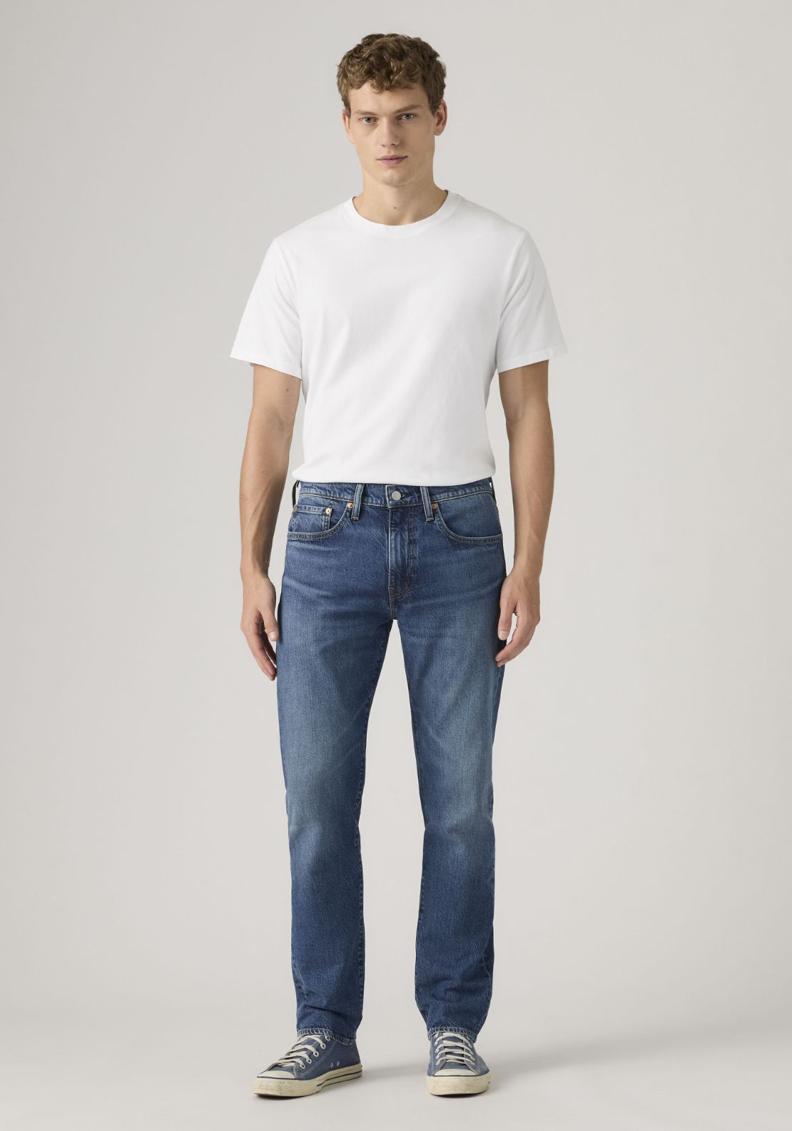 Levis 502 Taper Jeans - Med Indigo 4 Shaws Department Stores