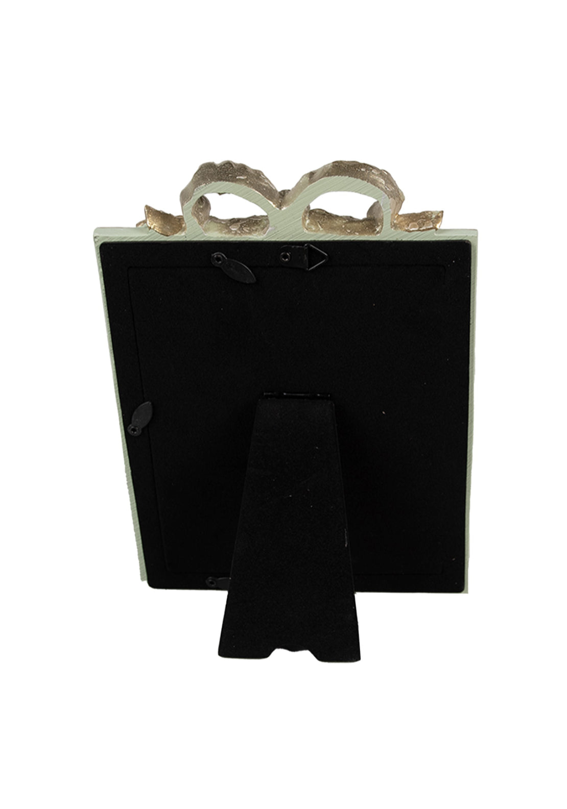Rectangular Shape Photo Frame With Bow - Natural
