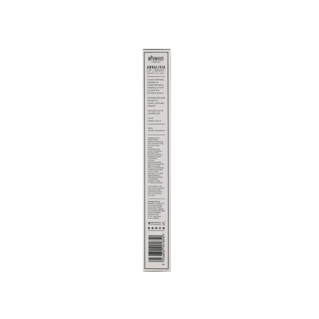 Bperfect Annalivia Lip Library Creamy Lip Liner 4 Shaws Department Stores