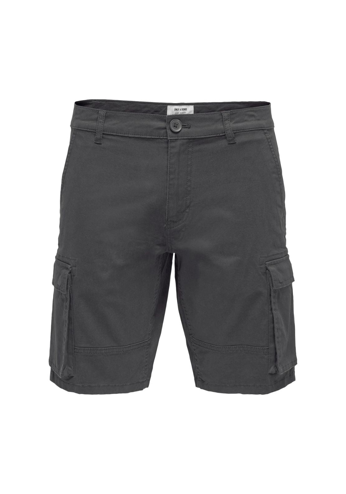 Only &amp; Sons Cam Regular Fit Shorts - Grey Pinstripe 3 Shaws Department Stores