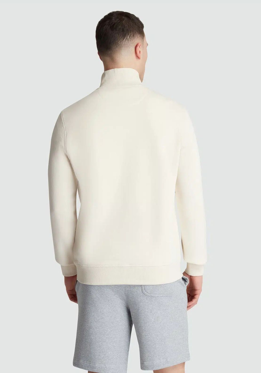 Penguin Sticker Pete 1/4 Zip Sweatshirt - 252 Birch 2 Shaws Department Stores