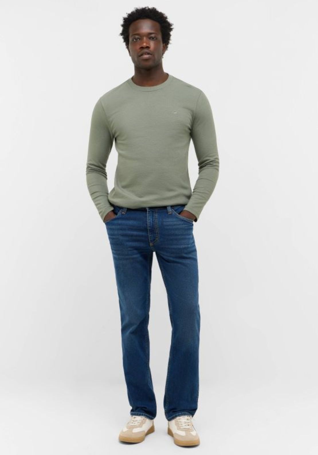 Mustang Tucson Denim Jean - Blue 4 Shaws Department Stores