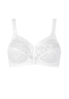 Delicate Doreen Non-Wired Bra - White