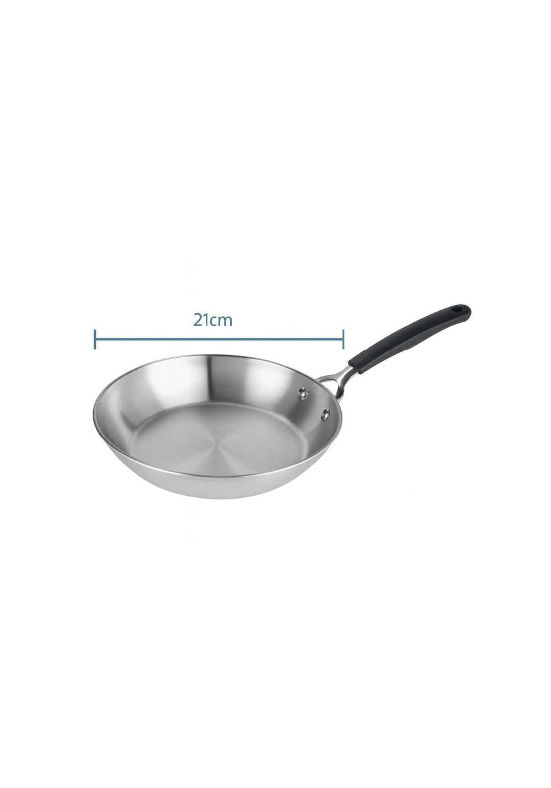 Made To Last Stainless Steel Frypan 21cm - Silver