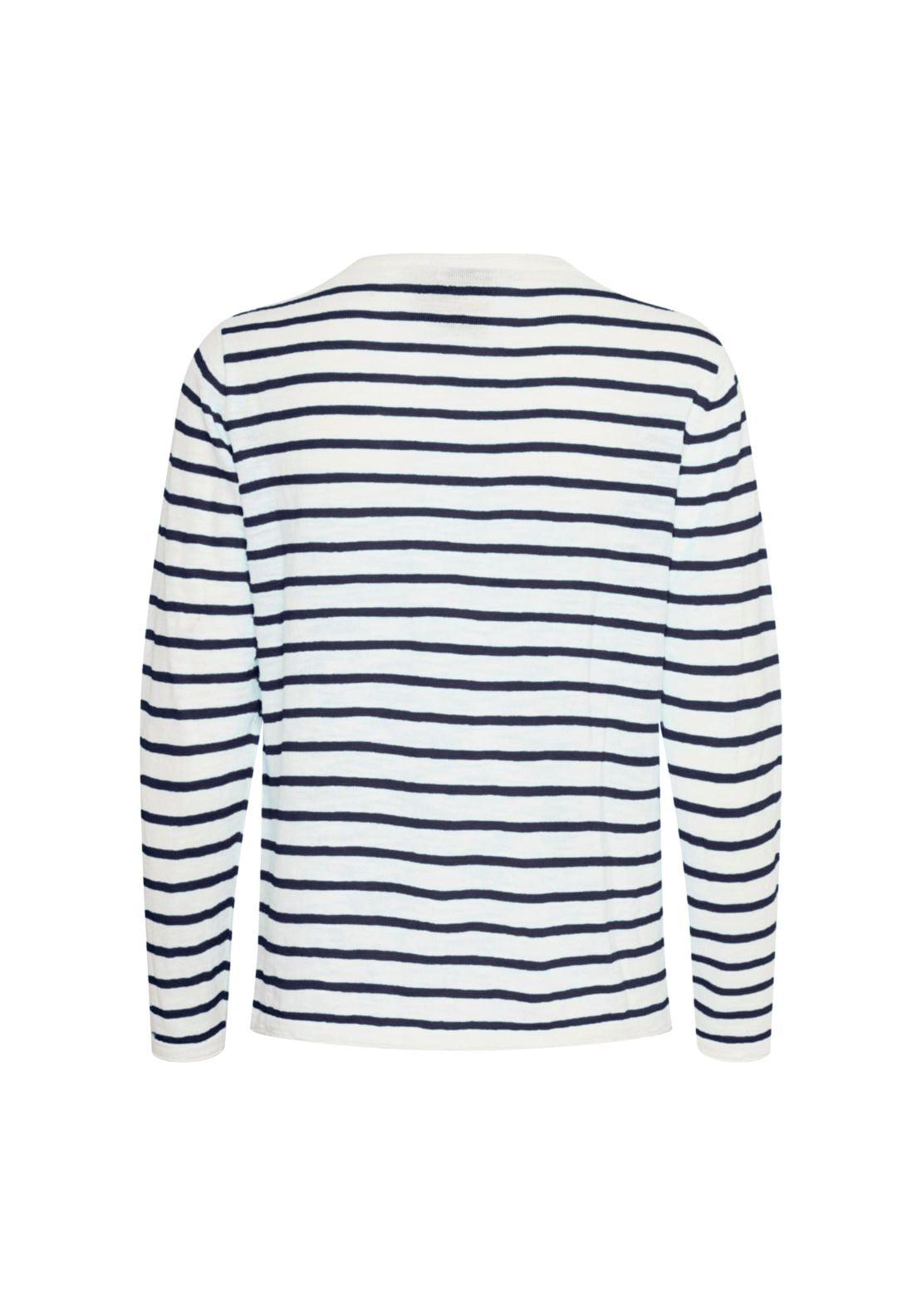 Fransa Knit Pullover - Navy 2 Shaws Department Stores