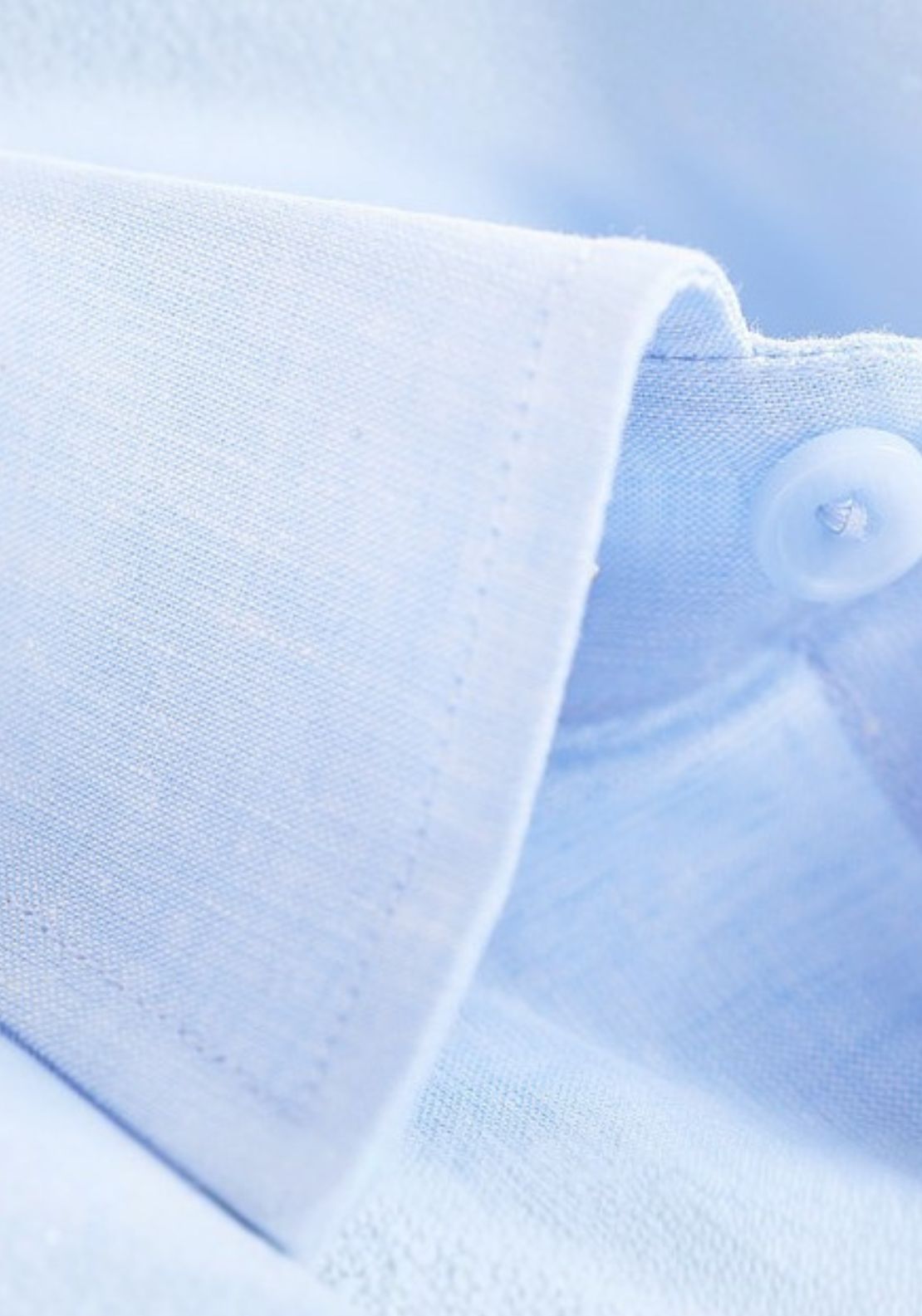 Vedoneire Summer Linen Blend Shirt - Blue 2 Shaws Department Stores