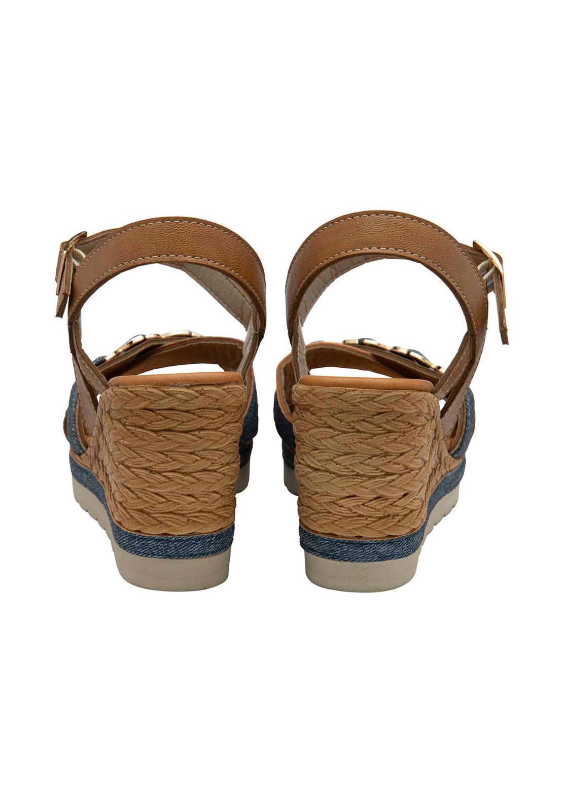 Lotus Solena Sandal - Brown 2 Shaws Department Stores