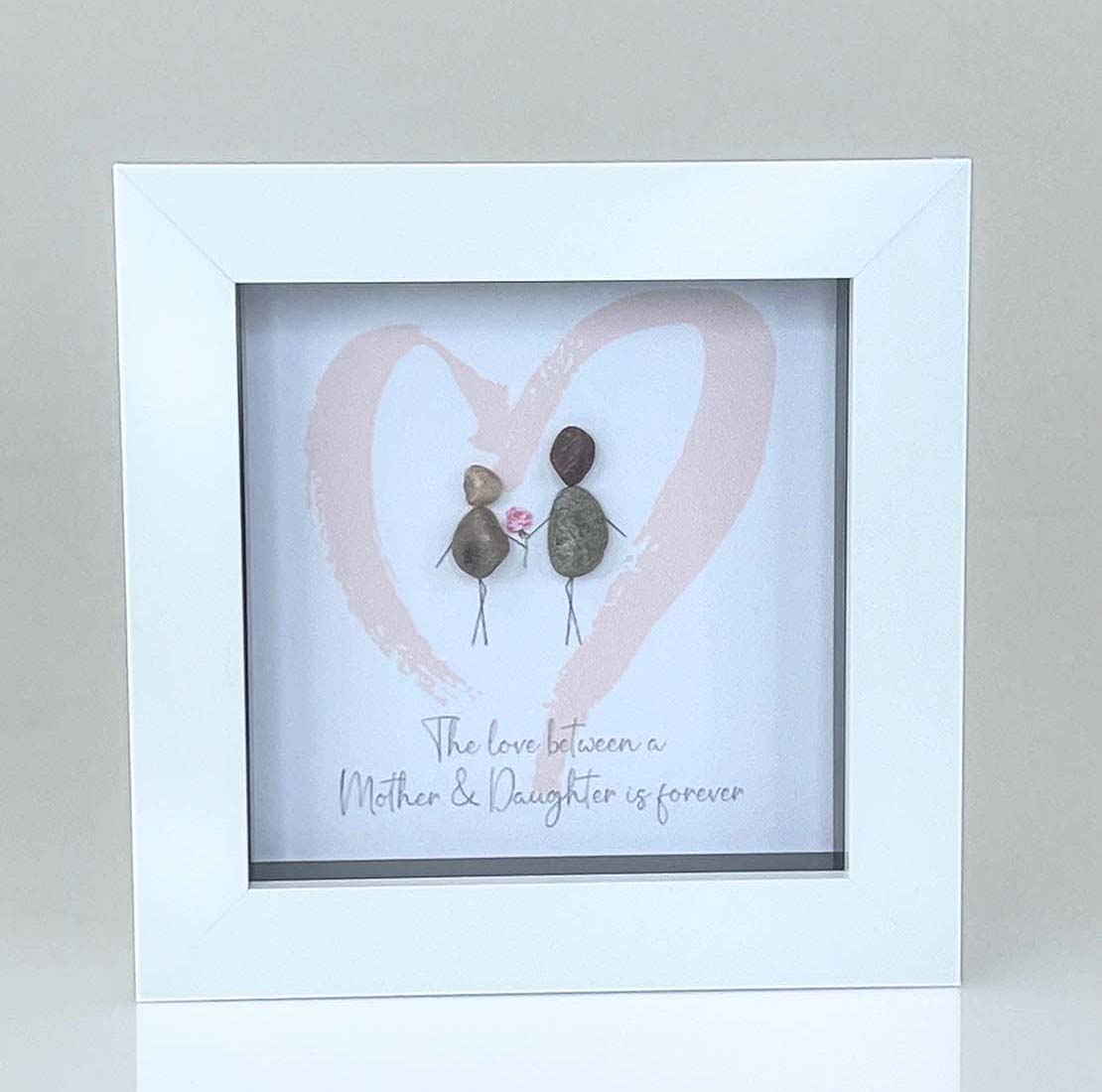 La De Da Mini Pebble White - The Love Between A Mother And Daughter Is Forever 1 Shaws Department Stores