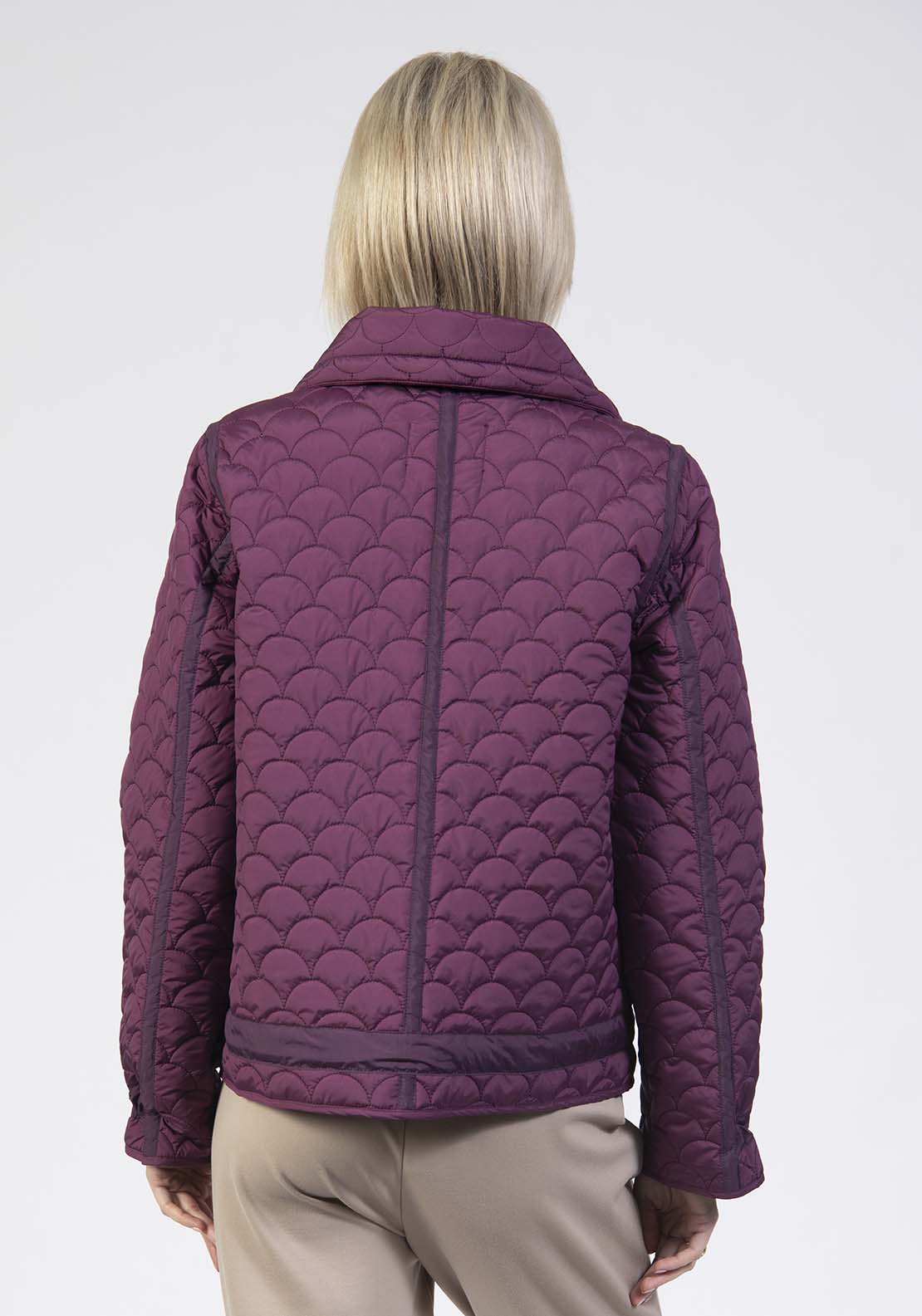 Tea Lane Short Quilted Padded Jacket - Mulberry 2 Shaws Department Stores