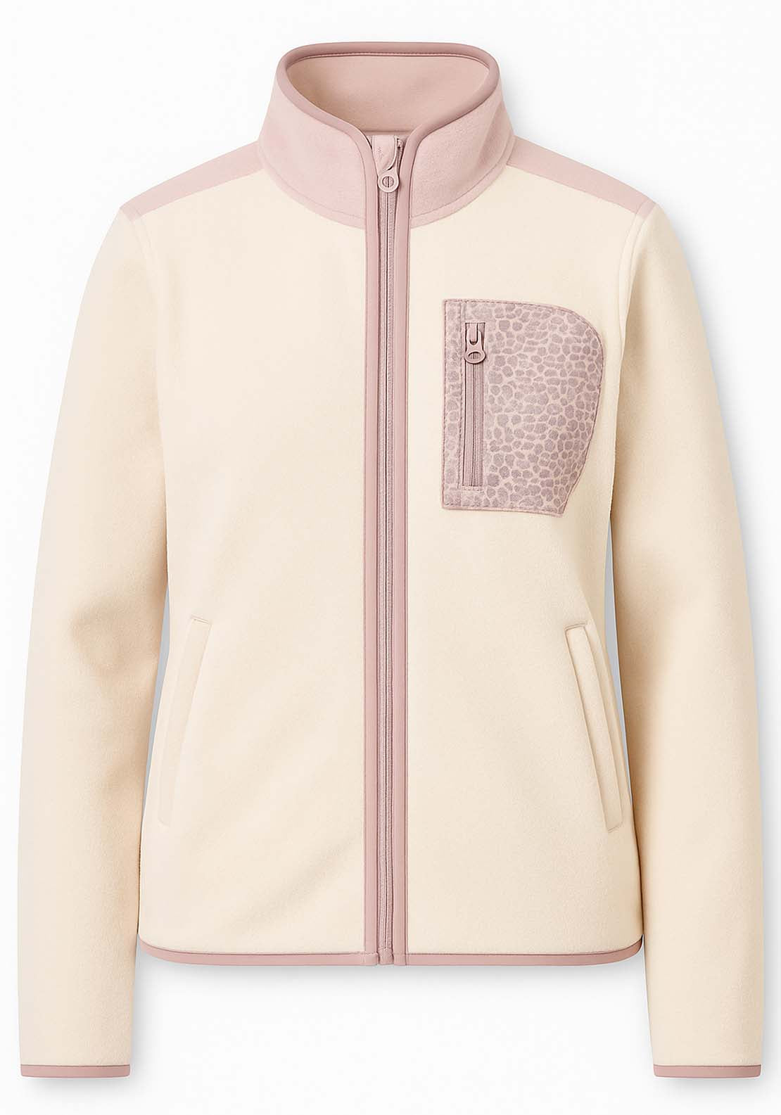 Tea Lane Long Sleeve Fleece Top - Purple 1 Shaws Department Stores