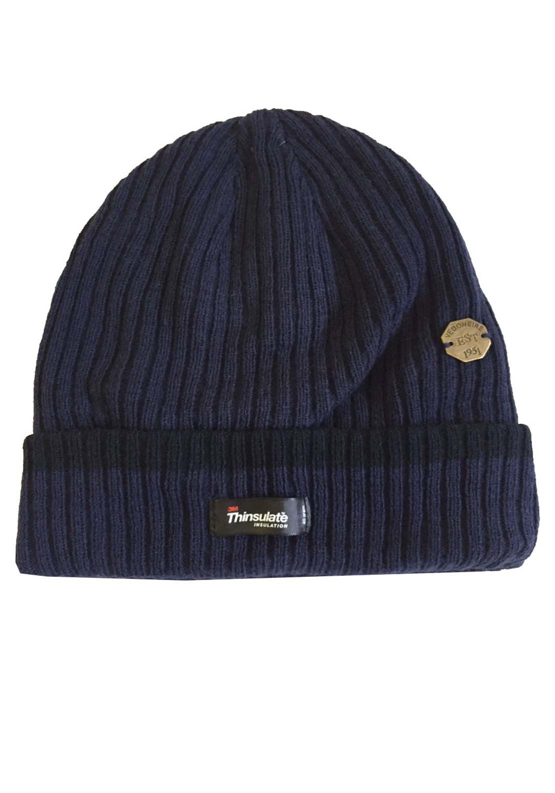 Vedoneire Mens Hat Thinsulate - Dark Denim 1 Shaws Department Stores