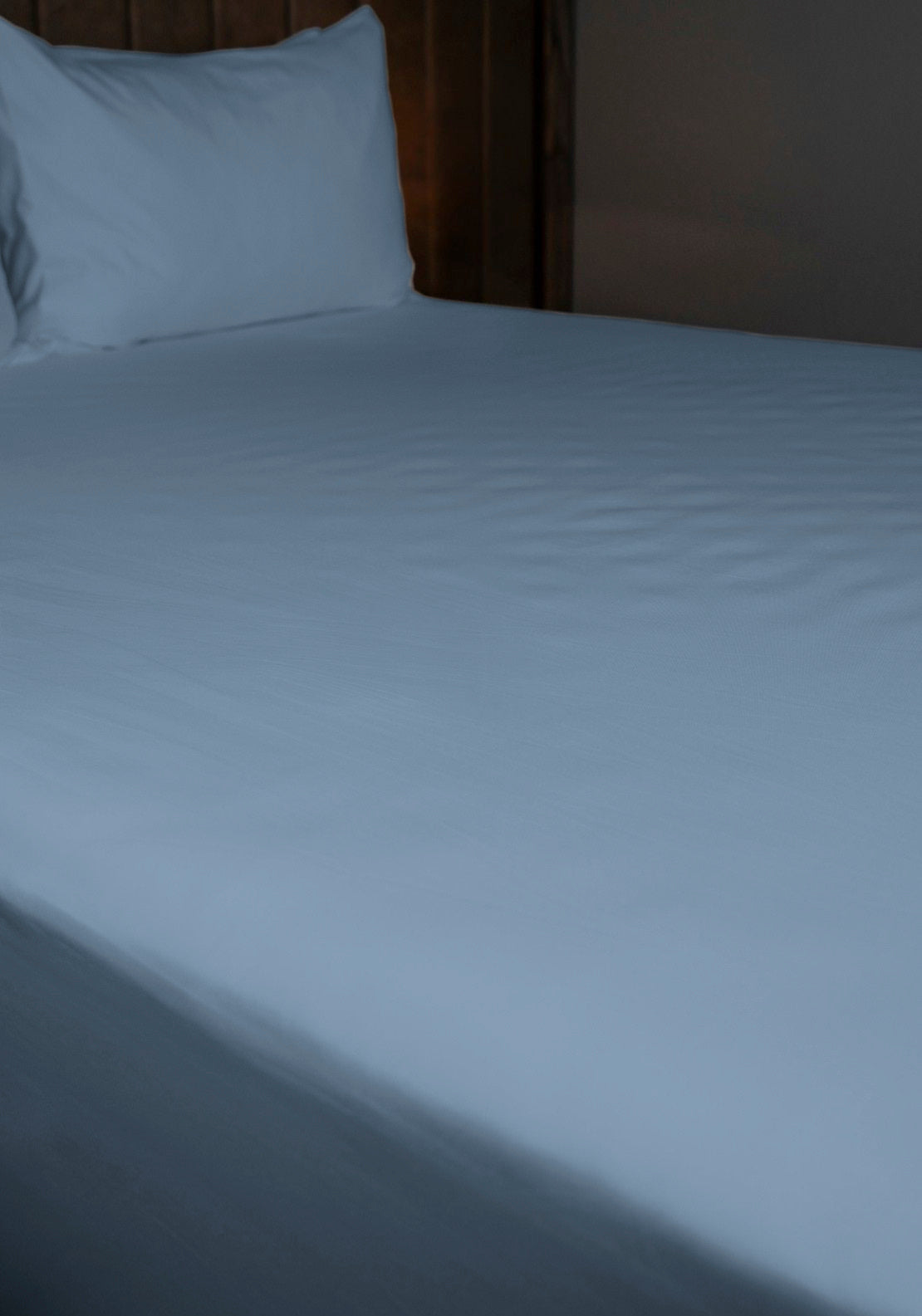 The Home Collection 300 TC Deep Fitted Sheet 35cm - Blue 3 Shaws Department Stores