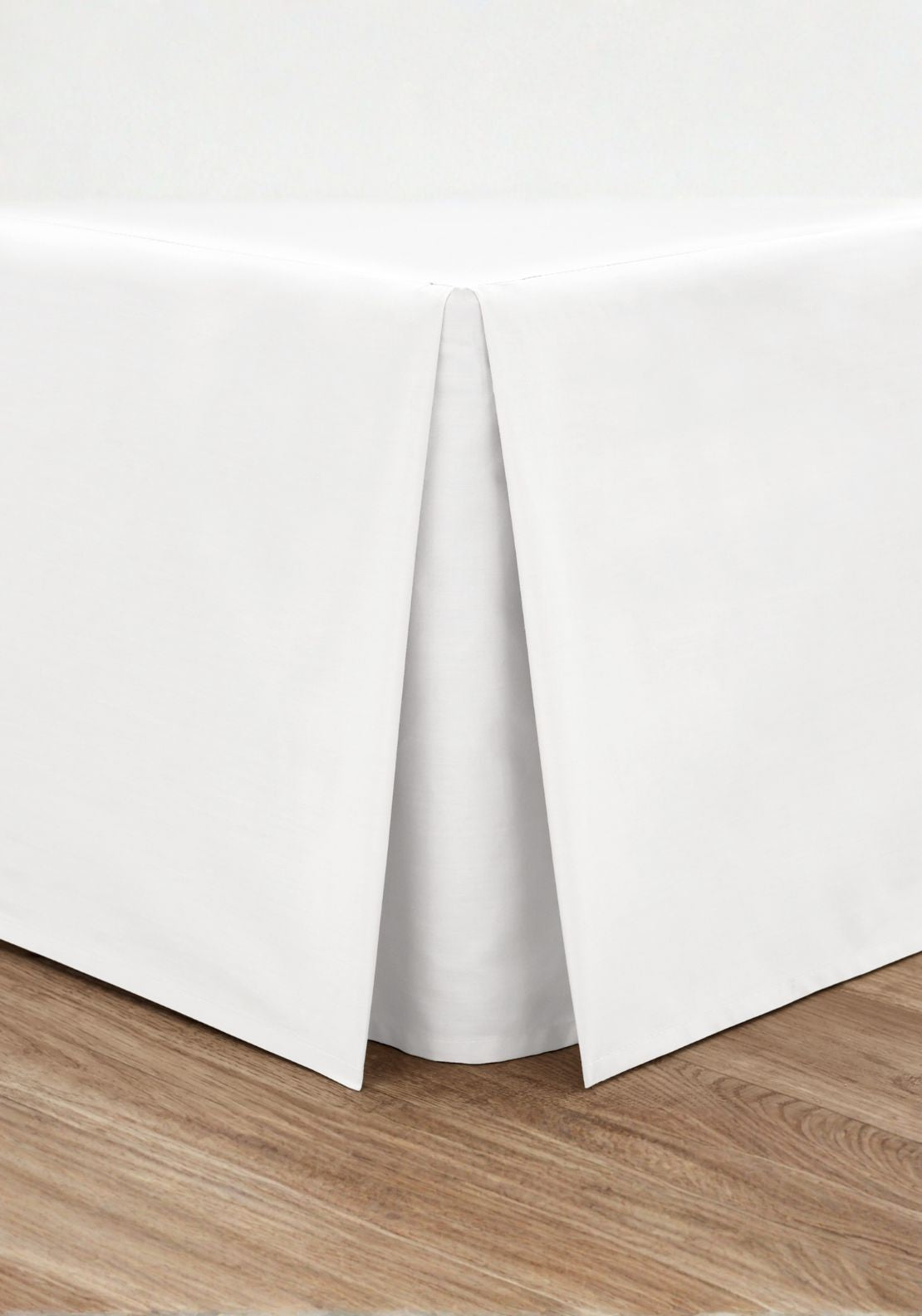 The Home Collection 300TC Gathered Frill Base Valance Sheet - White 1 Shaws Department Stores