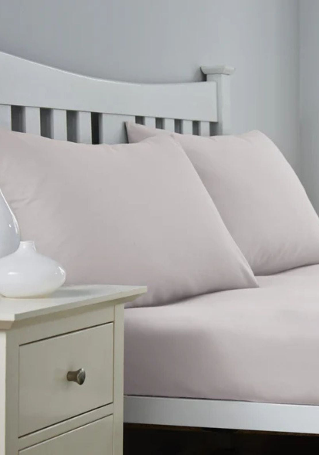 The Home Collection 300 TC Pillowcase Pair - Grey 2 Shaws Department Stores