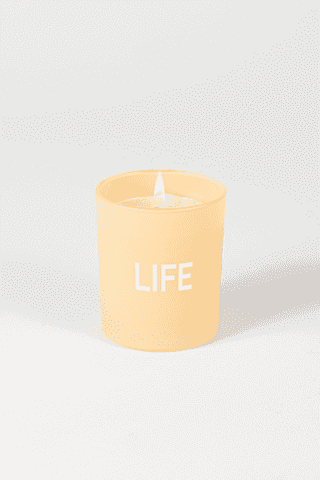 Motto Collection Life Orange Soya Wax Blended Candle 1 Shaws Department Stores