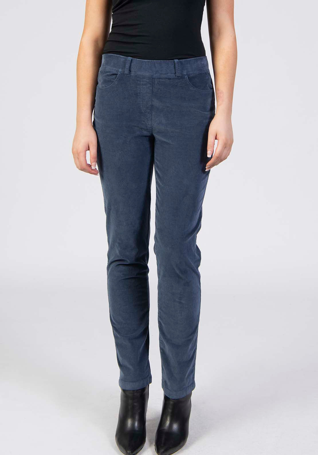 Corduroy Trousers - Blue
