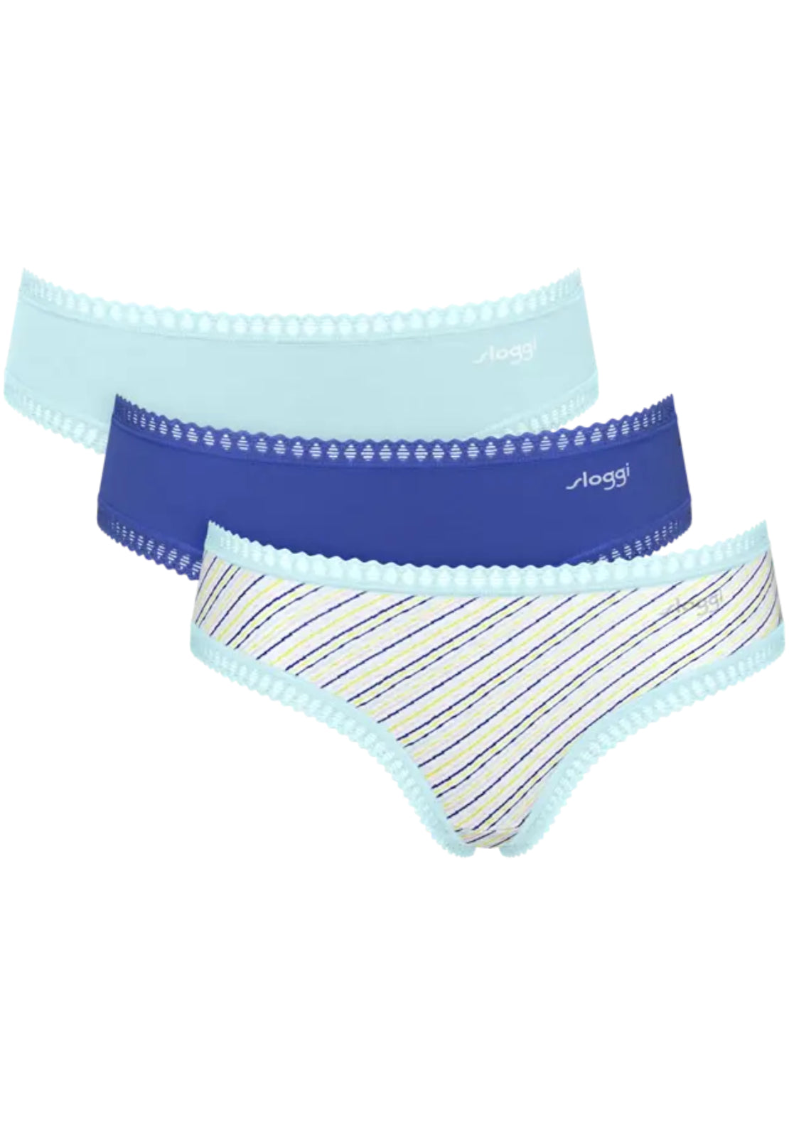 Sloggi Go Crush Brief - Blue 1 Shaws Department Stores
