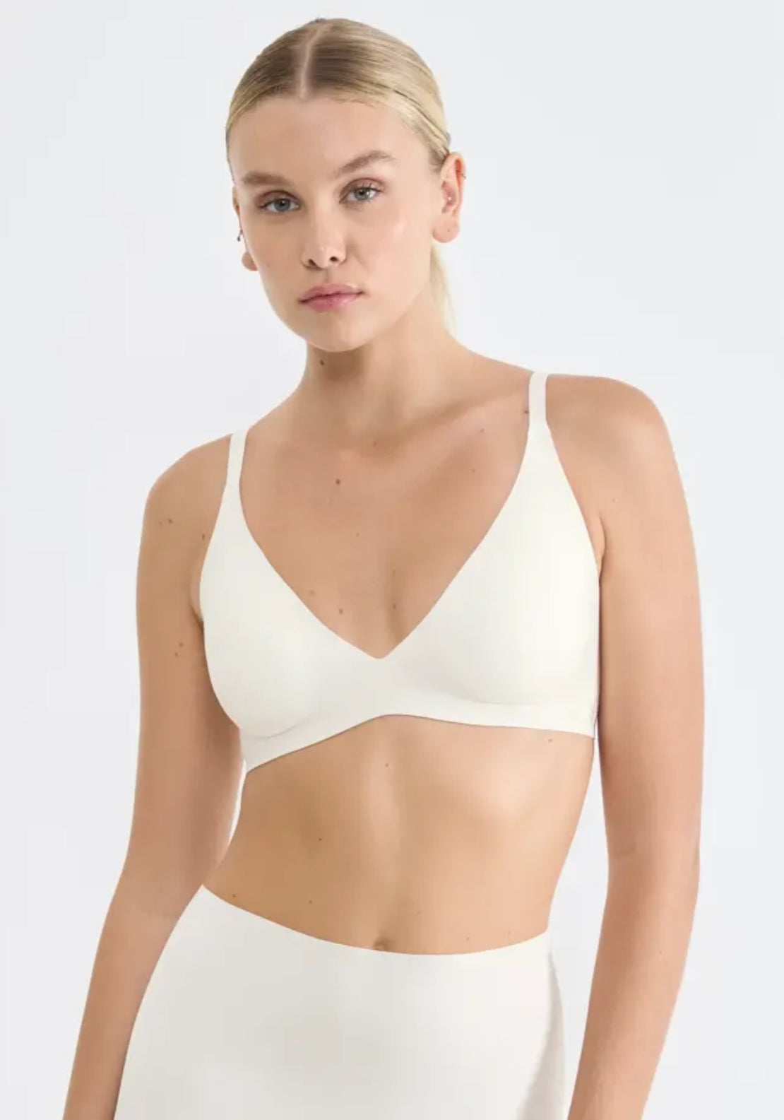 Sloggi Zero Feel Bra - White 1 Shaws Department Stores