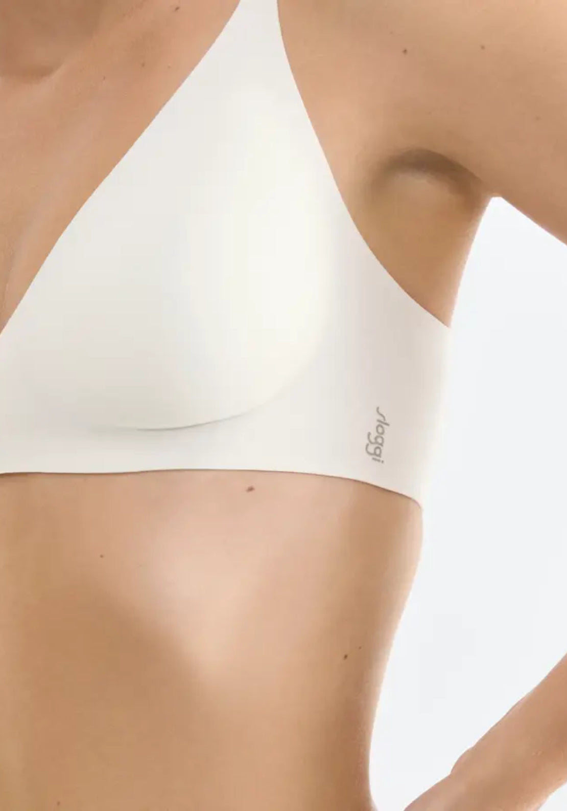 Sloggi Zero Feel Bra - White 3 Shaws Department Stores