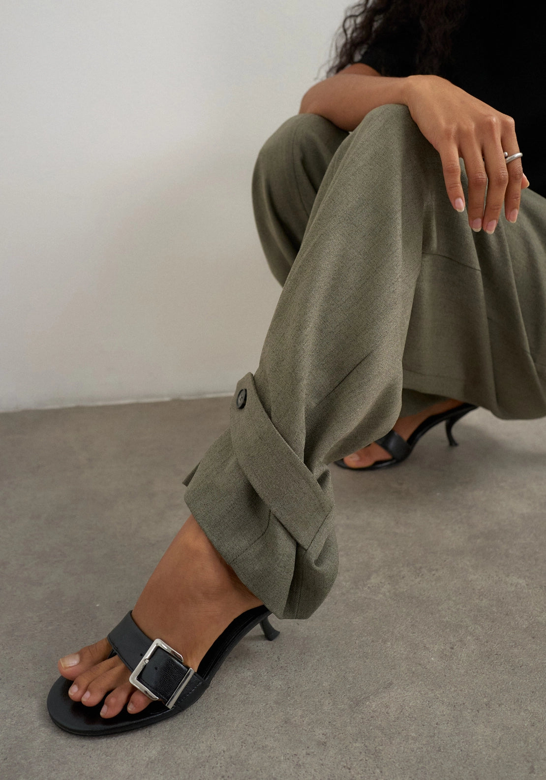 Tulla Tailored Trousers - Grey